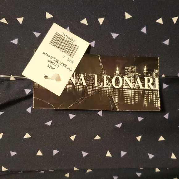 Nina Leonard Maxi Sundress ~ It's Flirty Sexy Cool ~ Sz Lg - Picture 9 of 9